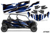 AMR Racing Graphics - 2019 - 2025 Can-Am BRP Maverick Sport MAX 4 Door UTV Graphic Kit - Lamonster Garage
ATTACK (BLUE)