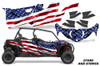 AMR Racing Graphics - 2019 - 2025 Can-Am BRP Maverick Sport MAX 4 Door UTV Graphic Kit - Lamonster Garage
STARS AND STRIPES