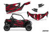 AMR Racing Graphics - 2019 - 2025 Can-Am BRP Maverick Sport 2 Door UTV Graphic Kit  - Lamonster Garage
ZOOTED (RED / BLACK)