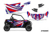 AMR Racing Graphics - 2019 - 2025 Can-Am BRP Maverick Sport 2 Door UTV Graphic Kit  - Lamonster Garage
DYNAMIK (RED / BLUE)