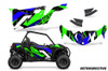 AMR Racing Graphics - 2019 - 2025 Can-Am BRP Maverick Sport 2 Door UTV Graphic Kit  - Lamonster Garage
RETROSPECTIVE (GREEN / BLUE)