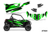 AMR Racing Graphics - 2019 - 2025 Can-Am BRP Maverick Sport 2 Door UTV Graphic Kit  - Lamonster Garage
ATTACK (GREEN)