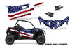 AMR Racing Graphics - 2019 - 2025 Can-Am BRP Maverick Sport 2 Door UTV Graphic Kit  - Lamonster Garage
STARS AND STRIPES