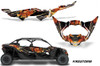 AMR Racing Grphics - 2016 - 2026 Can Am Maverick X3/X DS/ X RS 4 Door UTV Graphic Wrap TRIM Kit - Lamonster Garage
FIRESTORM