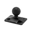 4-Hole AMPS to 25mm Rubber Ball Adapter
