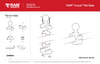 RAM® 3/4" - 1" Diameter Handlebar/Rail Base with 1" Ball (RAM-751U)
Fits Can Am Ryker Handlebars
Accommodates Handlebars 0.75" to 1" in diameter