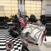 Universal rack-mount flag holder with USA flag | LGA-2240 | Lamonster Garage