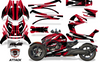 AMR Racing - Full Body Vinyl Graphics Kit for Can-Am Ryker 2019 - Present / Attack Red (AMR-1000) - Lamonster Garage