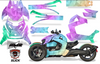 Full Body Vinyl Graphics Kit for Can-Am Ryker 2019 - Present / Slick (AMR-1006) - Lamonster Garage
