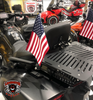 IPS PackRack flag holder with 15 inch flag pole for Can-Am Spyder F3 | LG-2267 | Lamonster Garage
