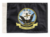6x9 Motorcycle Flags for 3/8 in. Flag Poles | LGA-4050-NAVY | Lamonster Garage