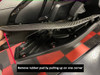 Black Dymond highway pegs installed on Can-Am Spyder RT | LG-1102-1029B | Lamonster Garage