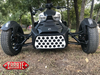 Ryker Speedster Front Grille (ZAR-9002) Lamonster Garage
Grille: FLAT BLACK
