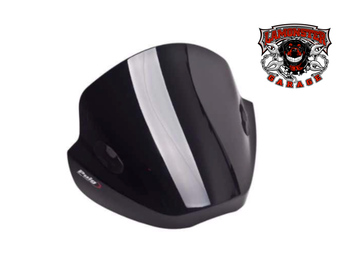 Ryker / Universal Windshield (Blackout Edition) (5022N) - Lamonster Garage