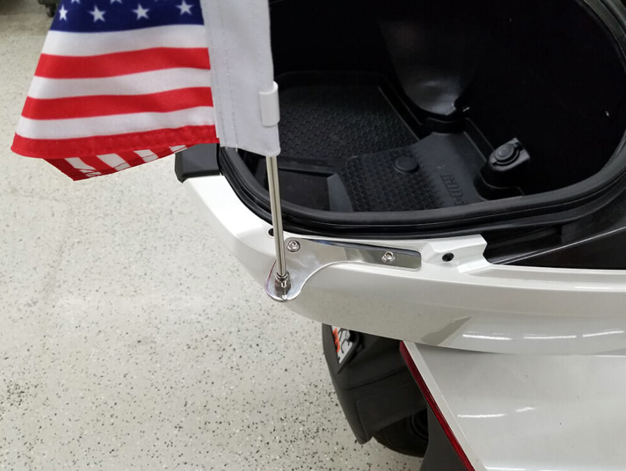 RIVCO Double Flag Holder Kit for Can-Am Spyder F3-T / F3-LTD & RT | FH450 | Lamonster Garage