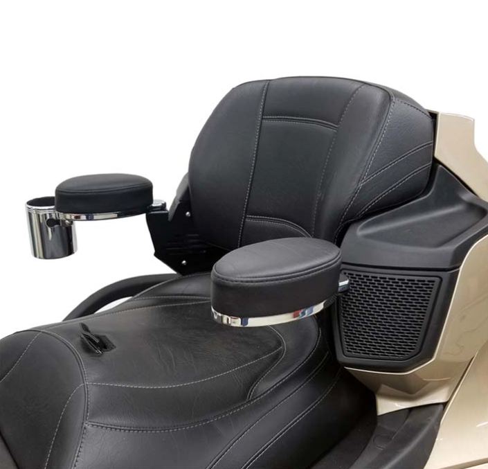 RIVCO Adjustable Passenger Armrests for Can-Am Spyder RT 2018–2019 | CA094V2 | Lamonster Garage