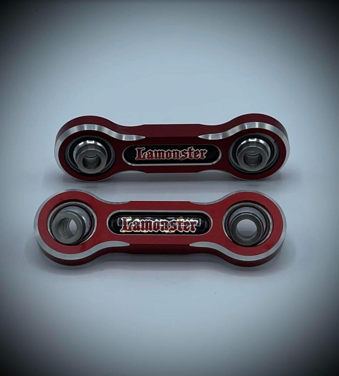 Lamonster® Billet Aluminum Sway Bar End Links for the Can Am® Spyder (LG-4107-RED) - Lamonster Garage®