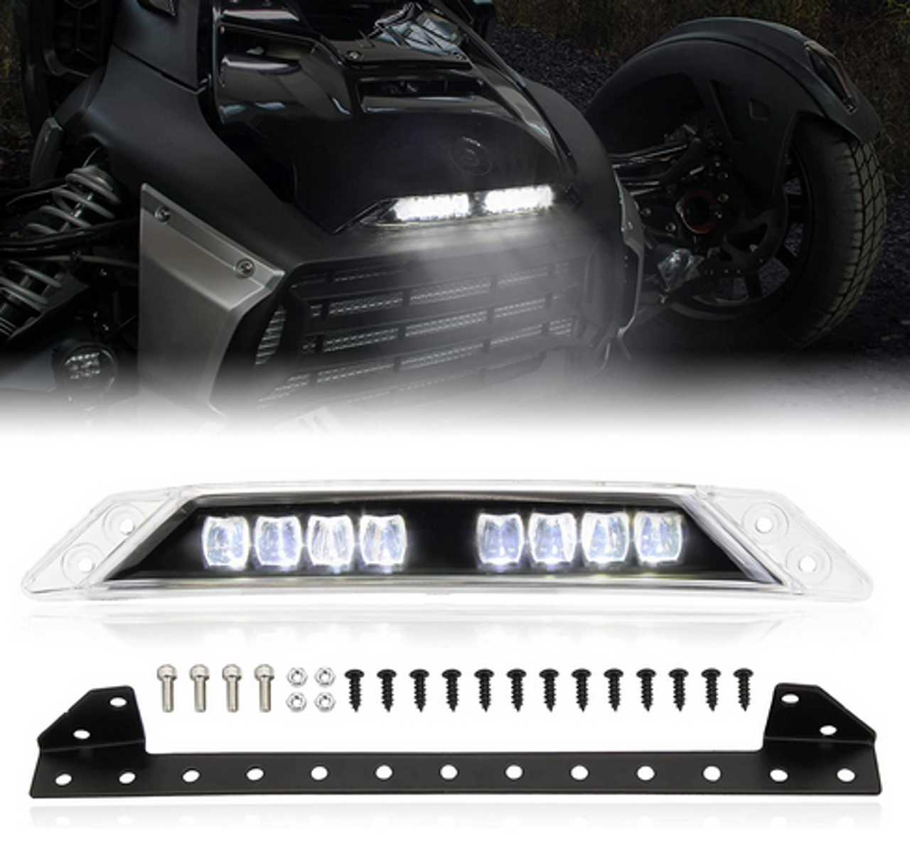 LED DRL (Daytime Running Light) Can Am® Ryker 2019+ All Models (LG-2701) - Lamonster Garage®