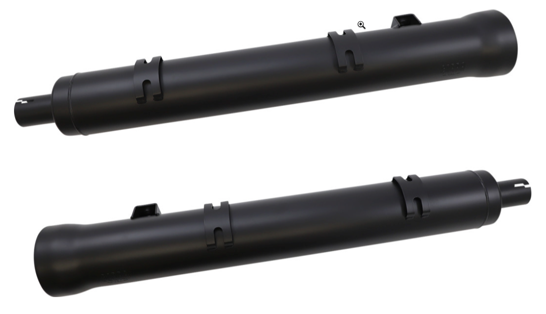 Cobra Neighbor Hater Black Slip-On Mufflers for Indian Challenger, Pursuit, Chieftain & Roadmaster  | COBRA-5207B | Lamonster Garage