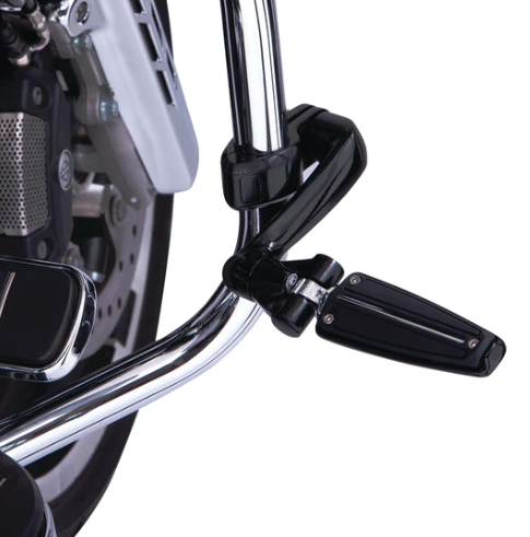 CIRO Hingeless Highway Peg Mount Clamps with 4" Extension Arms for 1-1/4" Engine Guards | 60024 | Lamonster Garage
Footpegs NOT included.