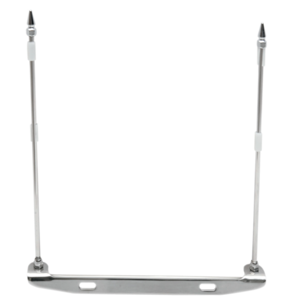 RIVCO License Plate Double Flag Holder | FH100 | Lamonster Garage