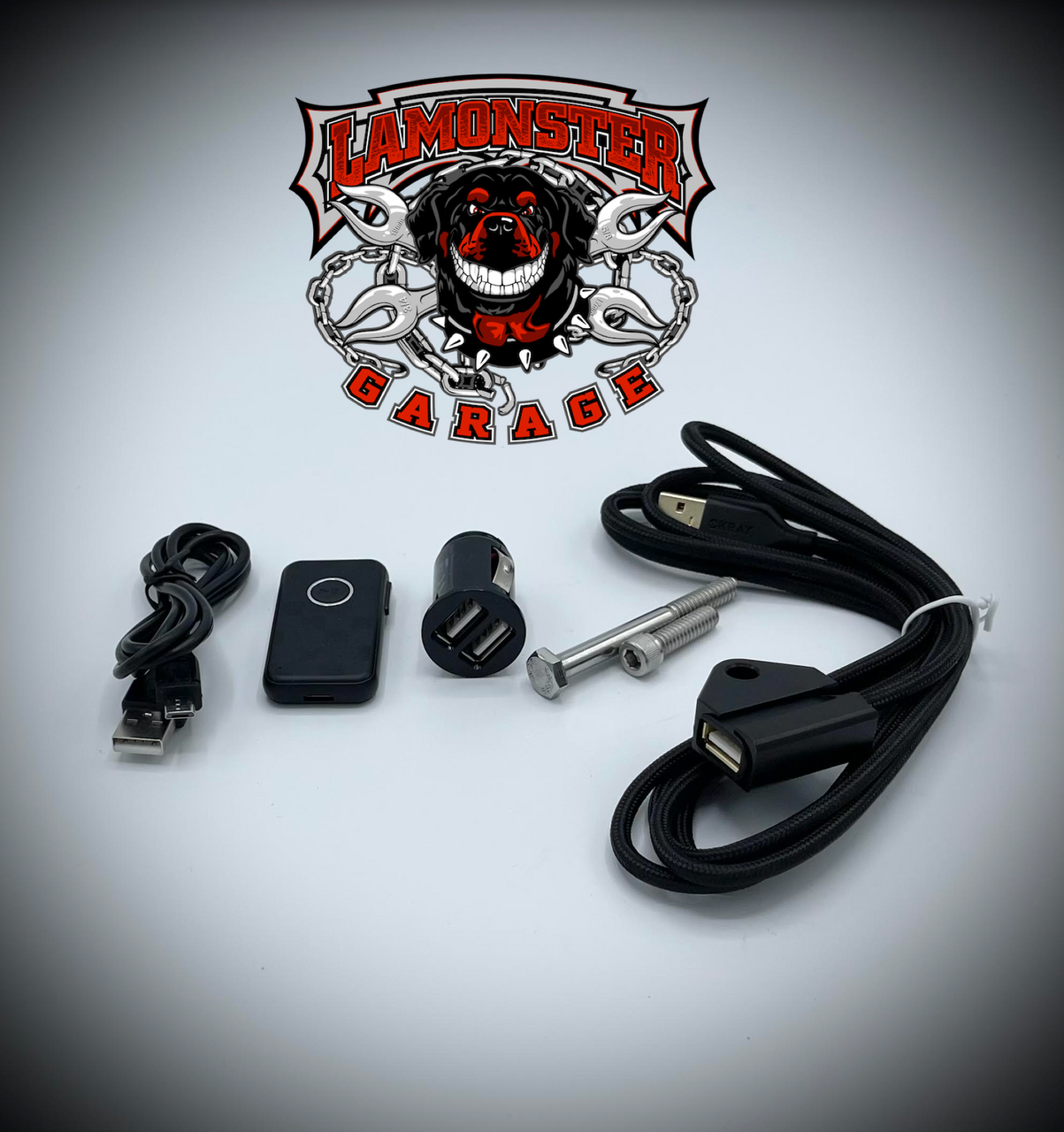 Lamonster USB cable extension with Bluetooth receiver for Indian Challenger and Pursuit | LG-3091-4004 | Lamonster Garage