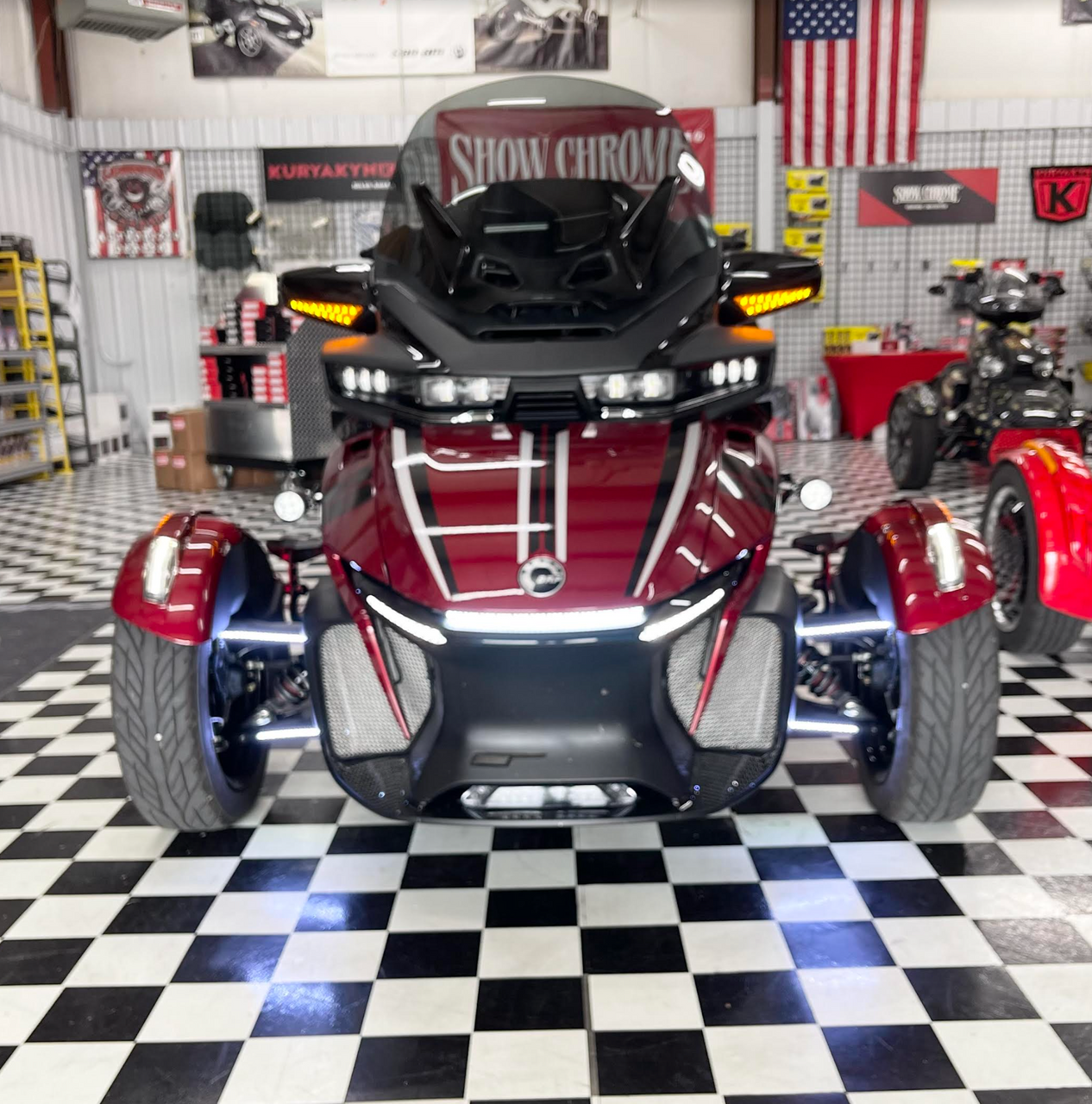 Lamonster Vision A-arm LED Lights with Amber Blinker (2019+ F3 Models)(2020+ RT) (LG-3082) | Lamonster Garage