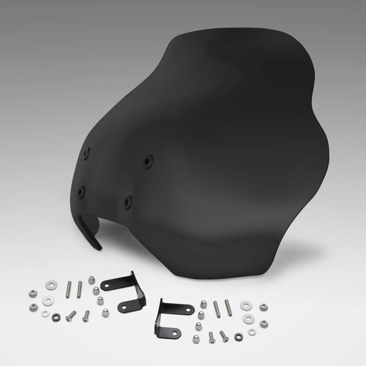 COVERT WINDSHIELD CAN-AM RYKER - BLACK | SC-20-403DT | Lamonster Garage