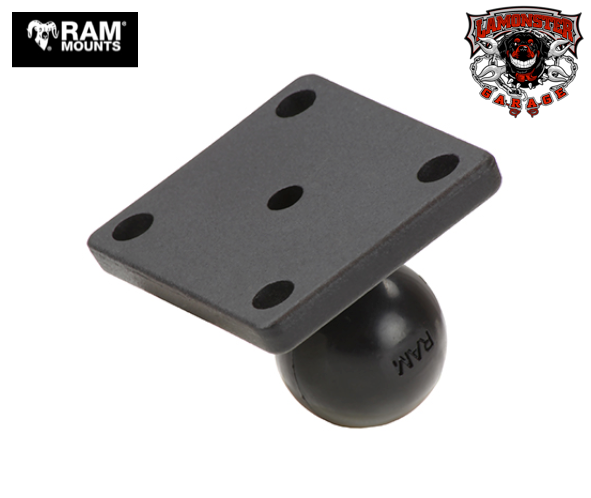 RAM® 2" x 1.7" Base with 1" Ball (RAM-347U) - Lamonster Garage