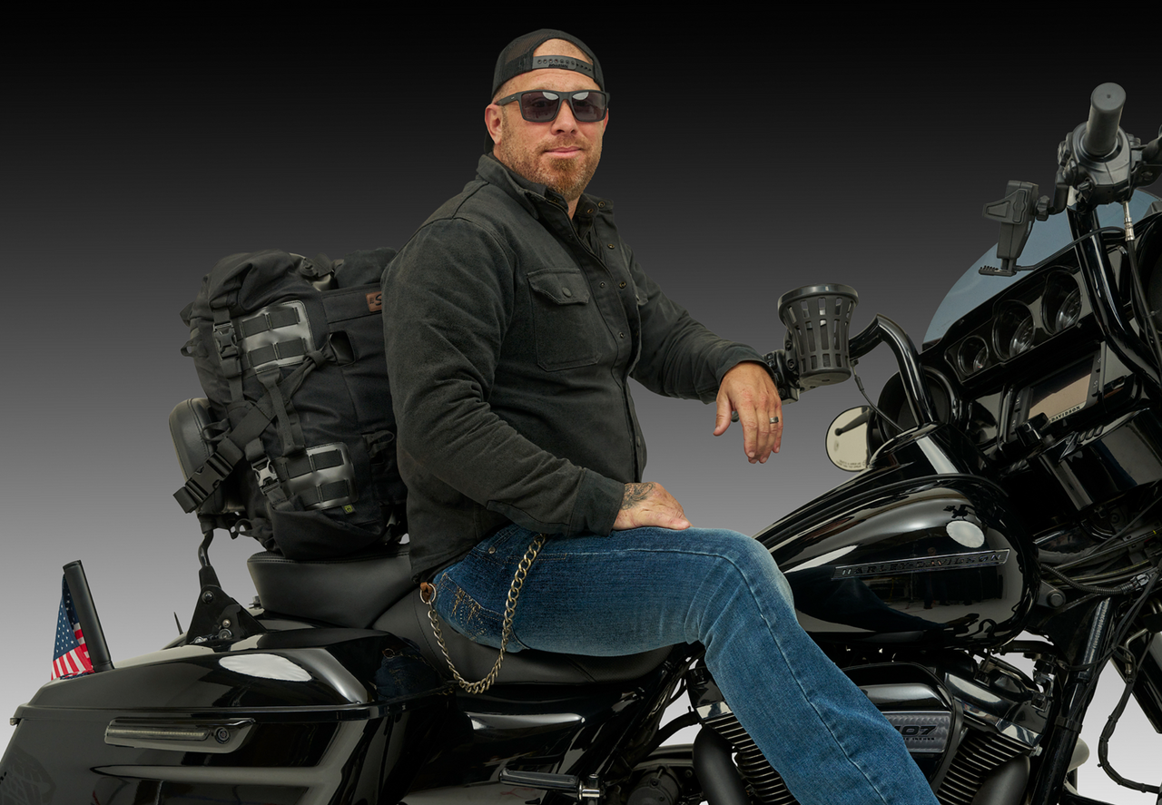CIRO El Sandoval 50L Waterproof Motorcycle Travel Bag | 20315 | Lamonster Garage