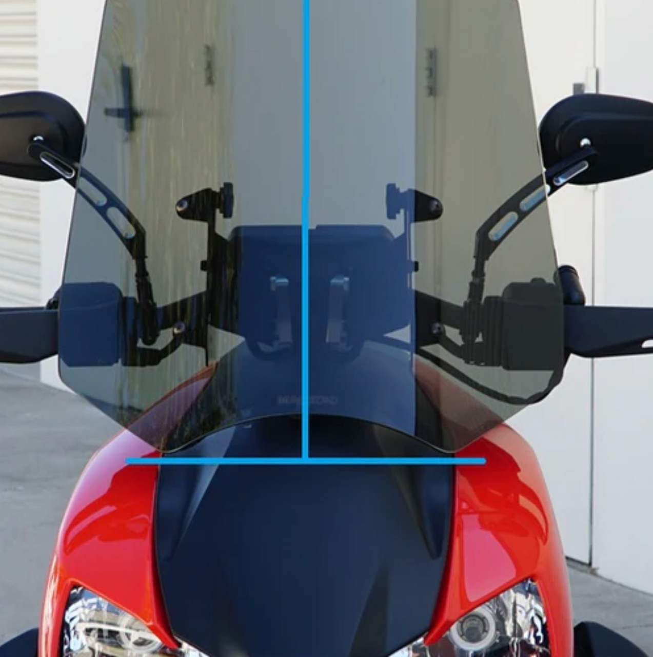 ADJUSTABLE WINDSHIELD SYSTEM FOR CAN-AM RYKER (2019 & UP) (9902) - Lamonster Garage®