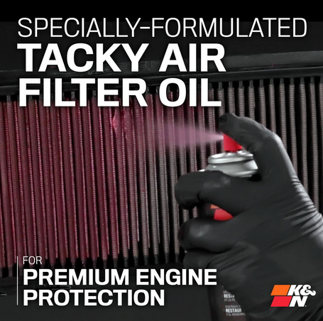 K&N Recharger Filter Care Service Kit Aerosol | 99-5000 | Lamonster Garage