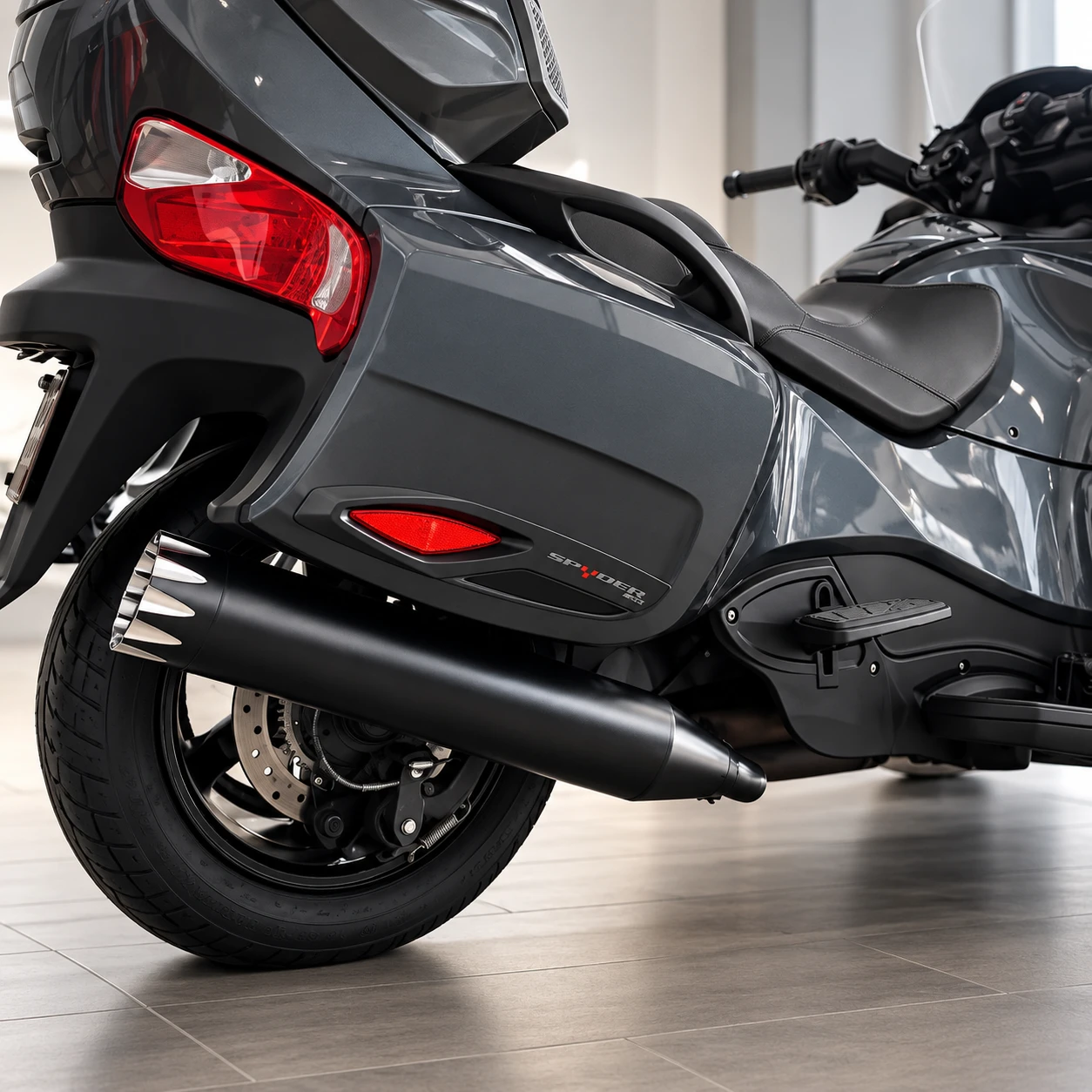 Lamonster Rumble Performance Slip-On Exhaust for Can-Am Spyder RT, F3-T & F3 Limited | LG-8029 | Lamonster Garage