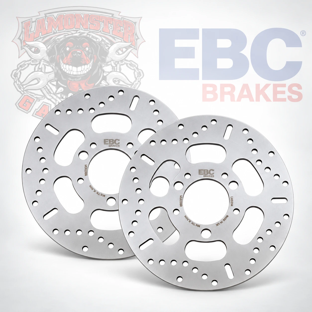 EBC Brake Rotors for the Can-Am Spyders | front pair | 2008 - 2012 | EBC-MD801 | Lamonster Garage