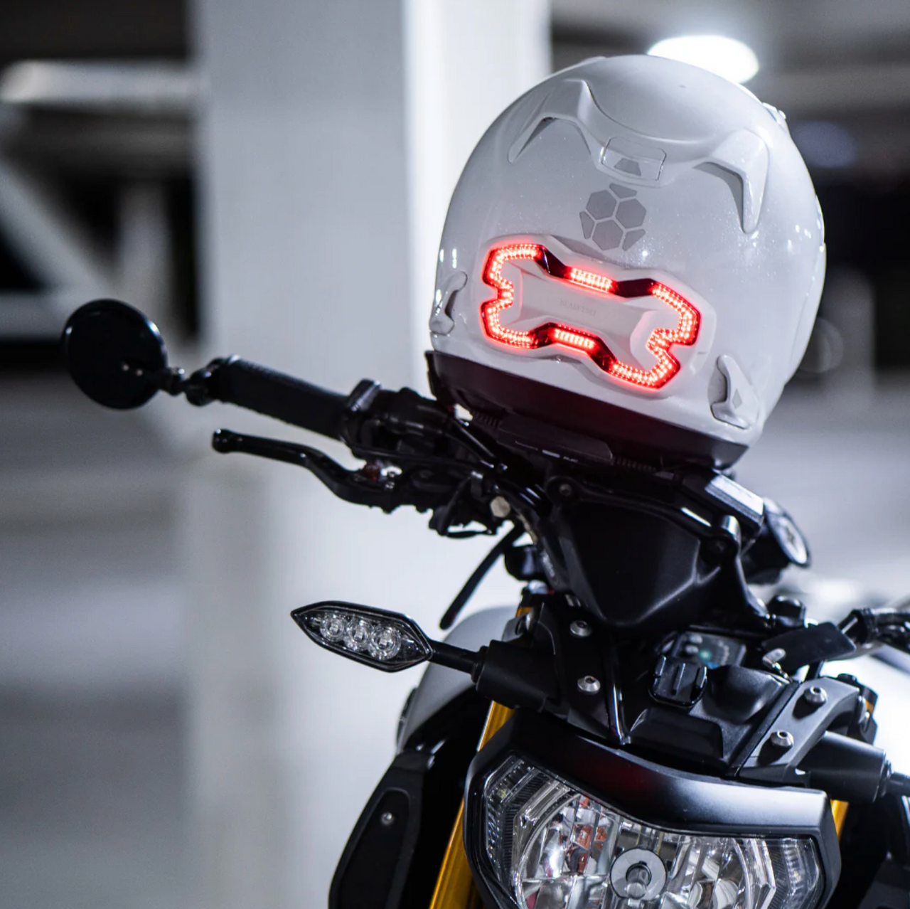 Brake Free Light USB-C Helmet Brake Light | BF-0327-C | Lamonster Garage