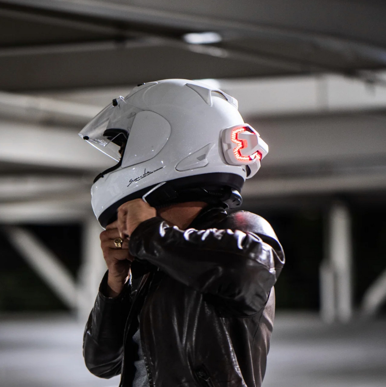 Brake Free Light USB-C Helmet Brake Light | BF-0327-C | Lamonster Garage