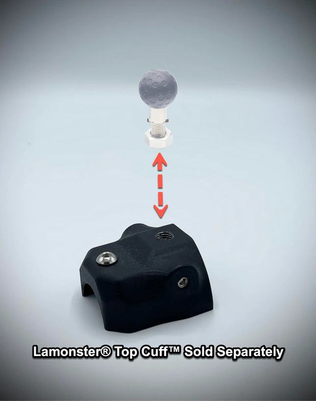 RidePower 1" Ball | M10-1.25 Thread | RPPERCHBALLM10 | 0636-0680 | Lamonster Garage