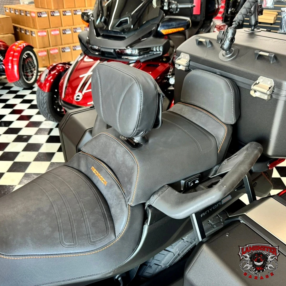 Lamonster Ultimate Can-Am Canyon Rider Backrest | LG-4202 | Lamonster Garage