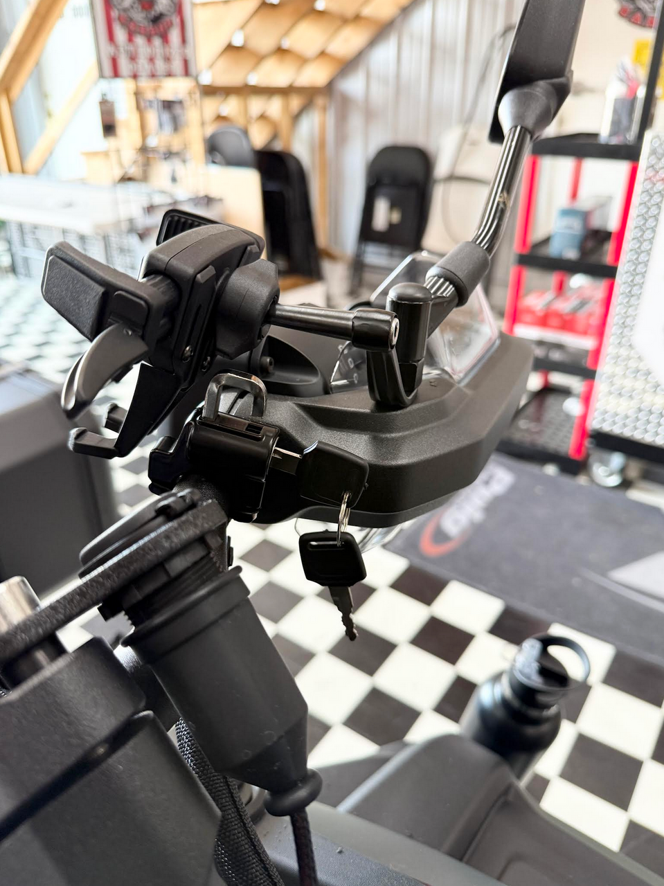 Universal Helmet Lock (Fits All 7/8" Bars) (LG-9809) - Lamonster Garage®
Shown on: Can Am Canyon