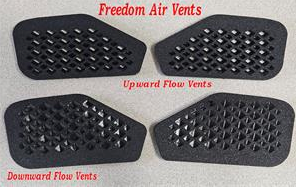 Freedom Windshield Air Vents, Spyder RT 2010+ (2062) - Lamonster Garage®