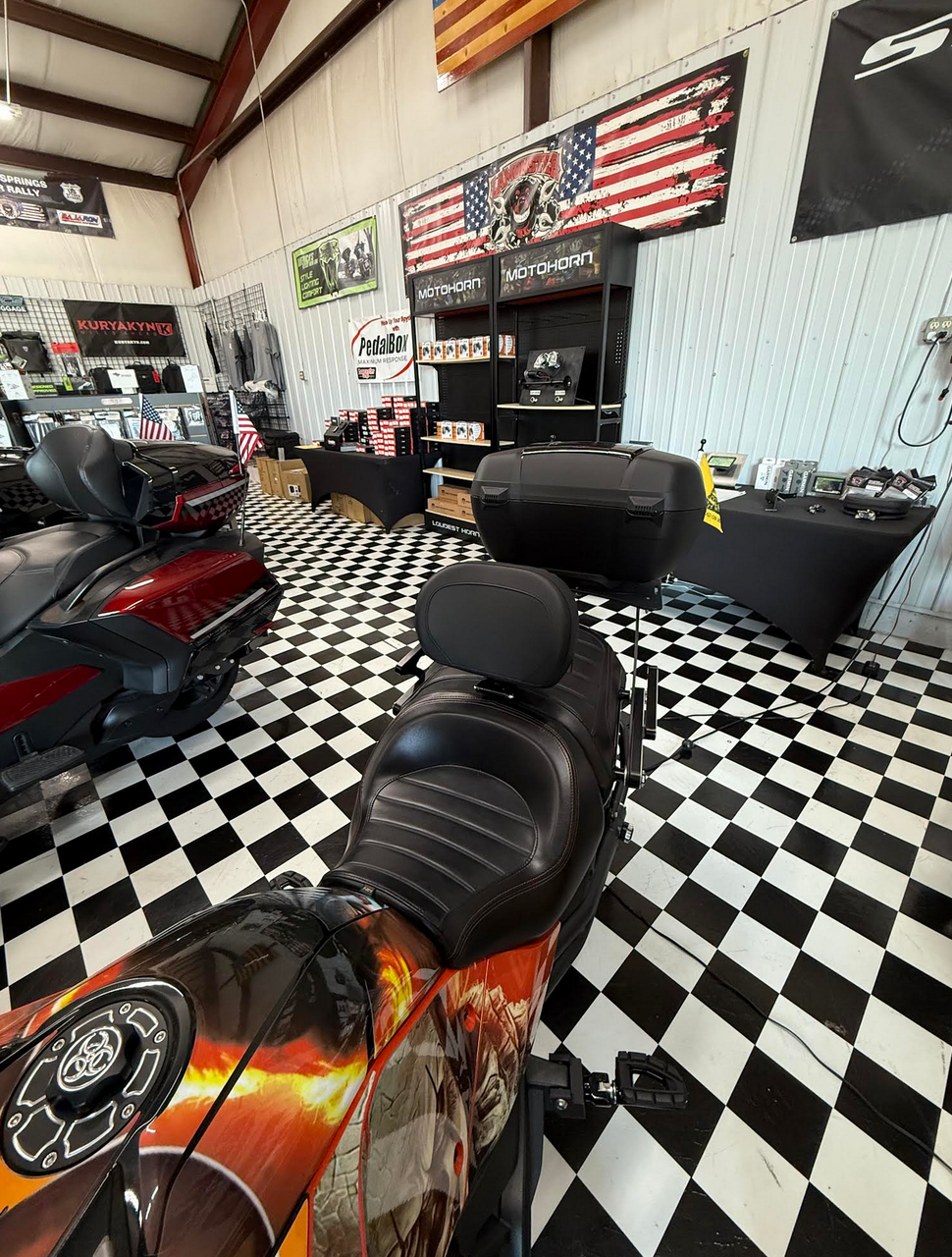Can-Am Spyder F3 Rider Backrest for F3, F3-S, F3-T & F3 Limited (LG-2059) | Lamonster Garage
