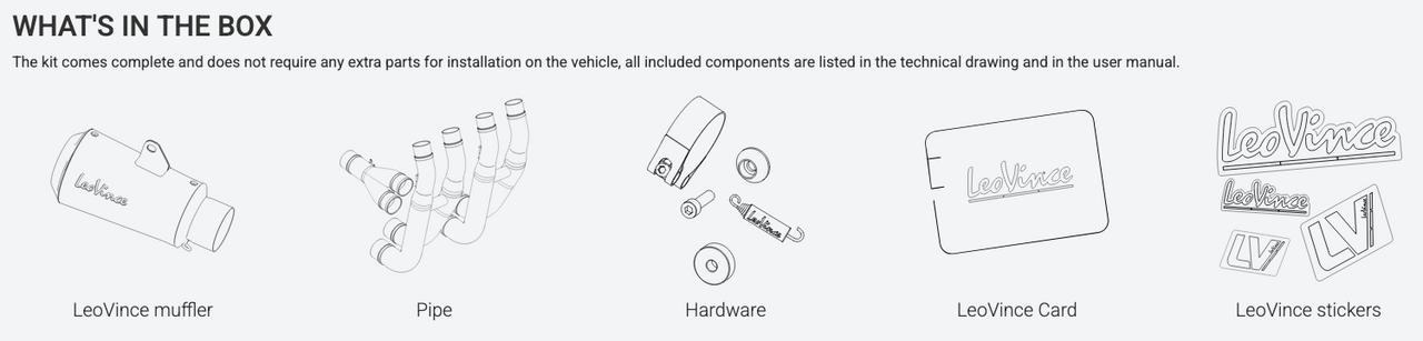 LV-10 BLACK EDITION for HONDA MSX 125 / GROM (15252BU) - Lamonster Garage®