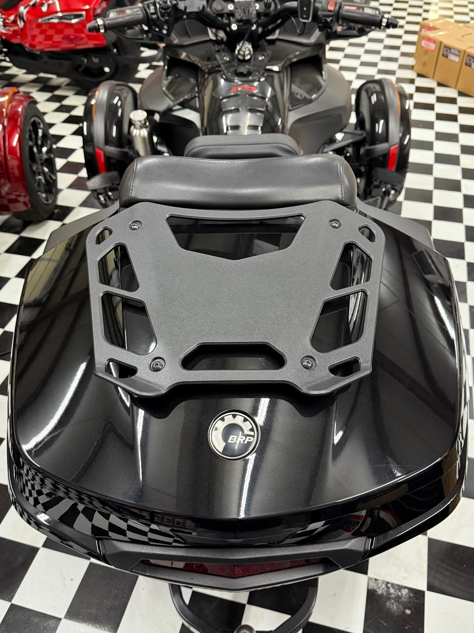 Trunk Rack Can Am Spyder F3-T / F3-LTD / 2020+ RT (LGA-2069) | Lamonster Garage