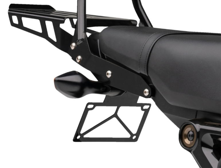 Cobra License Plate Relocator for Honda Grom 125 | 2022–2026 | 05-9007B / 2030-2317 | Lamonster Garage