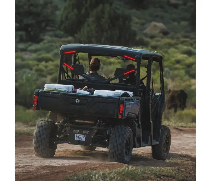 RAVEK® Apex Lights - Red - Defender '19-'25, Maverick Trail/Sport (65-101) - Lamonster Garage®