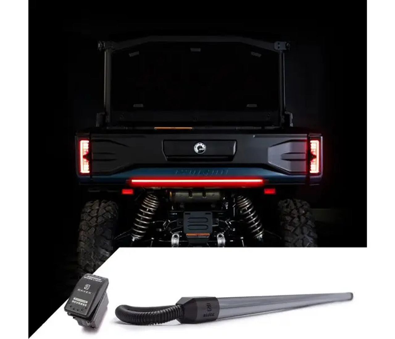 RAVEK® Can-Am Defender HD11 Tailgate Light 2026 (65-2006) - Lamonster Garage® RAVEK® Can-Am Defender HD11 Tailgate Light 2026 (65-2006) - Lamonster Garage®