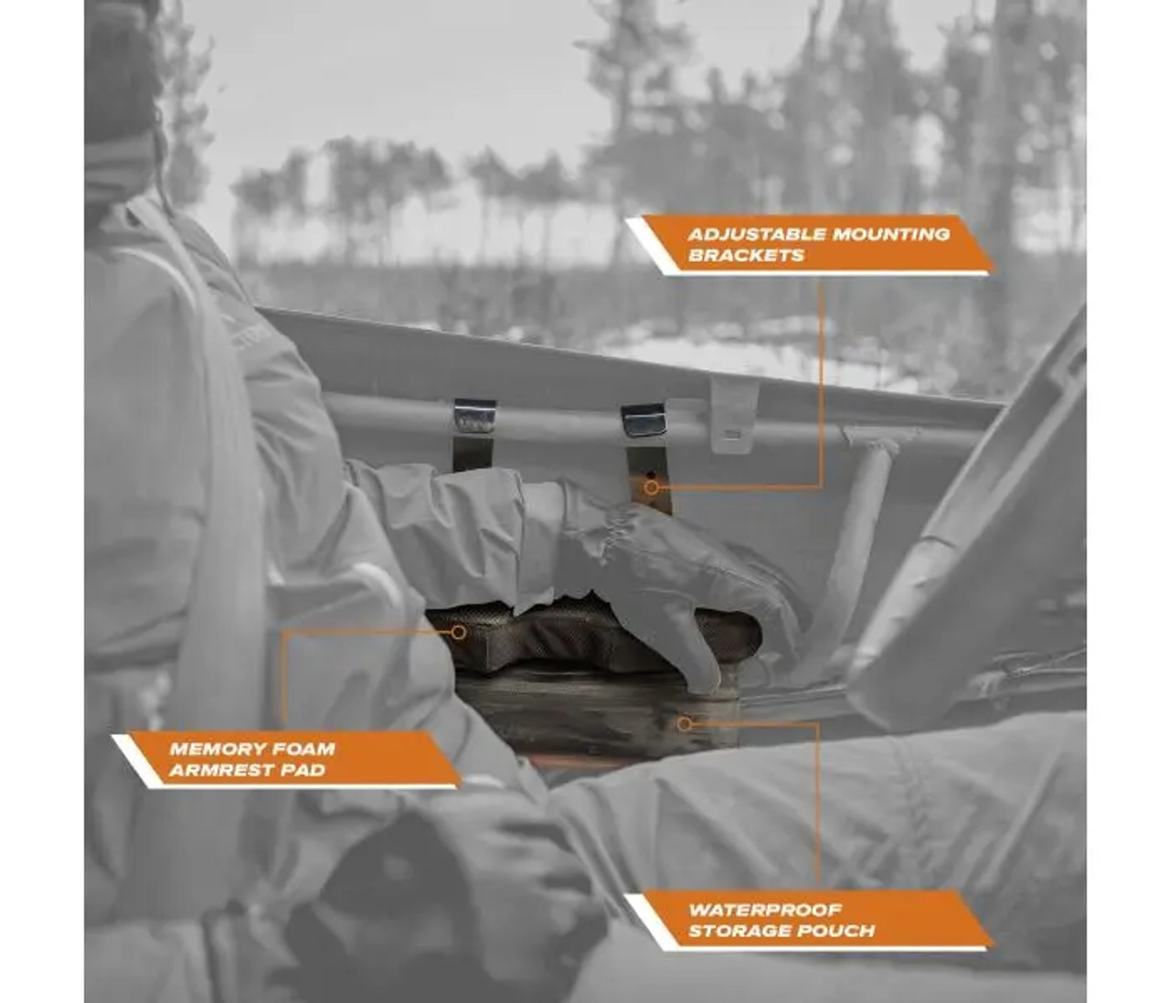 RAVEK® Can-Am Maverick X3 Armrests 2017+ (65-300) - Lamonster Garage®