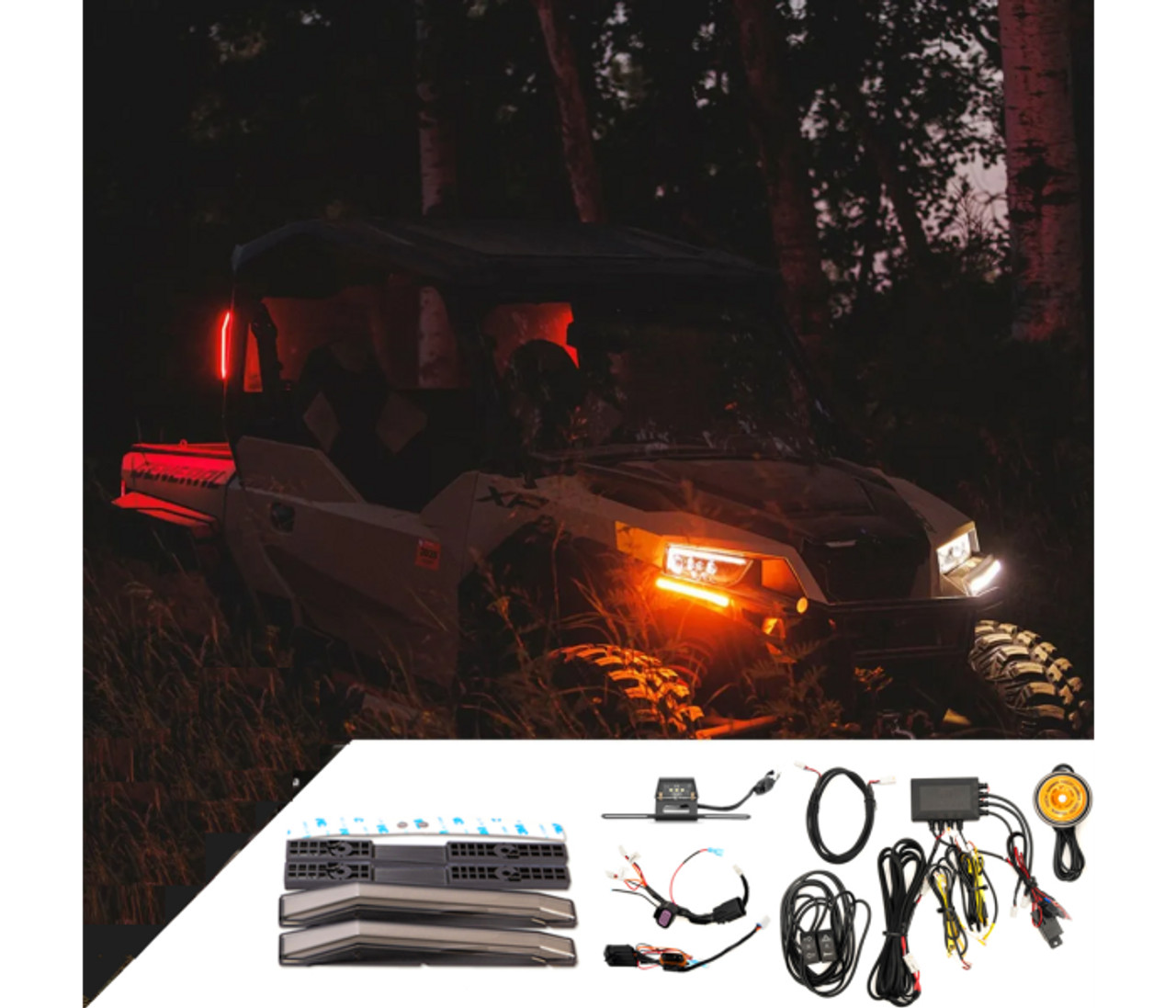 RAVEK® Polaris General Apex Turn Signal Kit (64-700) - Lamonster Garage®