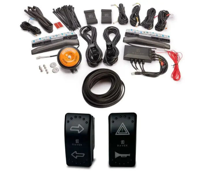 RAVEK® Yamaha Wolverine X4 Apex Turn Signal Kit (69-105
