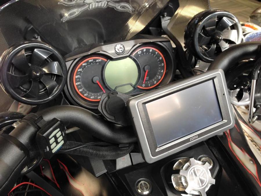 Can-Am Spyder F3 power plate (LG-3010) - Lamonster Garage